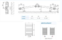KORADO KORALUX koupelnové těleso Rondo Exclusive - M KRXM 900.750, chromované KRX-090075-00M27